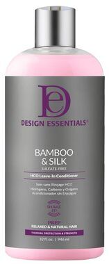 Design Essentials Bamboo & Silk Leave-In Conditioner, Thermal Protection, 32 Oz